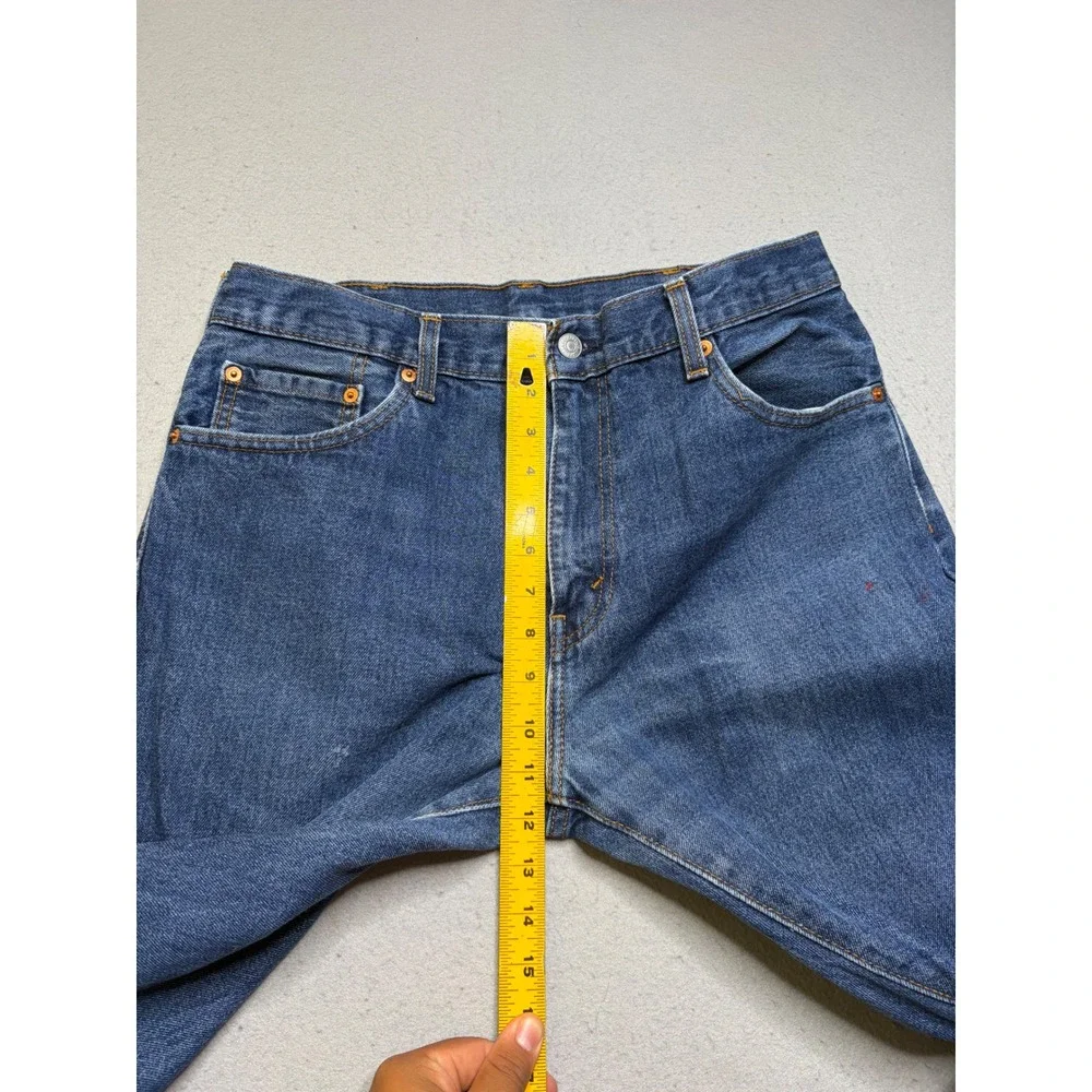 Levi's 517 Bootcut Jeans Mens 34x32 Blue Medium Wash Y2K Denim Classic Fit